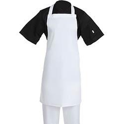 Whites Bib Apron Polycotton White on Productcaster.