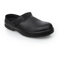 Slipbuster Lite Unisex Safety Clogs Black 44 on Productcaster.