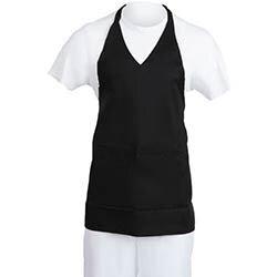 Whites V Neck Service Apron Black on Productcaster.