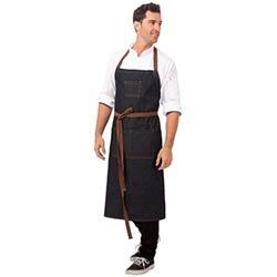 Chef Works Urban Memphis Wide Bib Apron Indigo on Productcaster.