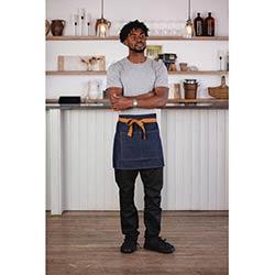 Southside Waist Apron Denim Blue Tan Ties on Productcaster.