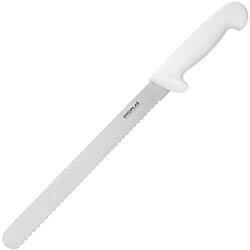 Hygiplas Serrated Slicer White 25.5cm on Productcaster.