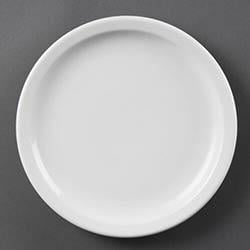 Olympia Whiteware Narrow Rimmed Plates 230mm (Pack of 12) on Productcaster.