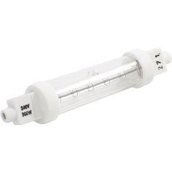 Jacketed Infrared Quartz Heat Bulb R7 118mm 300W on Productcaster.