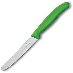 Victorinox Tomato Knife Serrated Green 11cm on Productcaster.