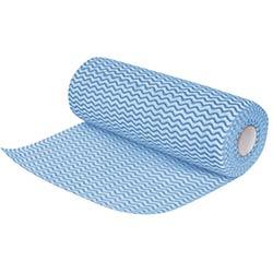 Jantex Non-Woven Cloths Blue (Roll of 100) on Productcaster.