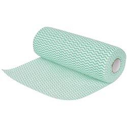 Jantex Non Woven Cloths Green (Roll of 100) on Productcaster.