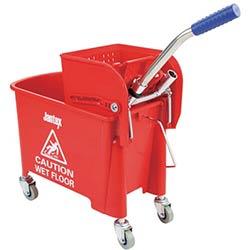 Jantex Kentucky Red Mop Bucket and Wringer 20Ltr on Productcaster.