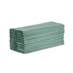 Z Fold Paper Hand Towels Green 1-Ply 3000 Sheets on Productcaster.