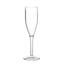 Olympia Kristallon Polycarbonate Champagne Flutes 210ml (Pack of 12) on Productcaster.