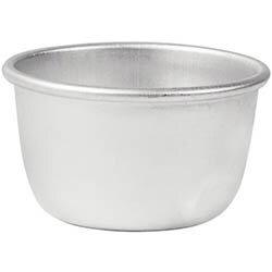 Vogue Aluminium Mini Pudding Basin 105ml on Productcaster.