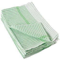 Vogue Wonderdry Tea Towels Green (Pack of 10) on Productcaster.