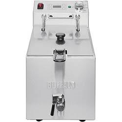 Buffalo Single Tank Single Basket 8Ltr Countertop Fryer with Timer 2.9kW on Productcaster.