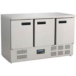 Polar G-Series Triple Door Counter Fridge 368Ltr on Productcaster.