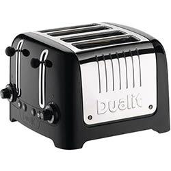 Dualit 4 Slice Lite Toaster Black 46205 on Productcaster.