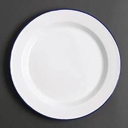 Olympia Enamel Dinner Plates 245mm (Pack of 6) on Productcaster.