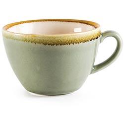 Olympia Kiln Cappuccino Cup Moss 340ml (Pack of 6) on Productcaster.