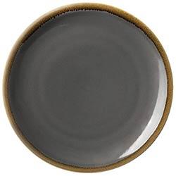 Olympia Kiln Round Coupe Plate Smoke 280mm (Pack of 4) on Productcaster.