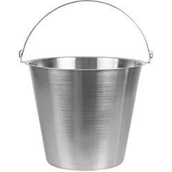 Jantex Stainless Steel Bucket 12Ltr on Productcaster.