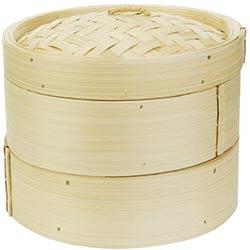 Vogue Bamboo Food Steamer 203mm on Productcaster.