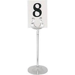 Stainless Steel Table Number Stand 205mm on Productcaster.