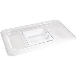 Vogue Polycarbonate 1/4 Gastronorm Lid Clear on Productcaster.