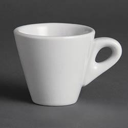 Olympia Whiteware Conical Espresso Cups 60ml 2oz (Pack of 12) on Productcaster.