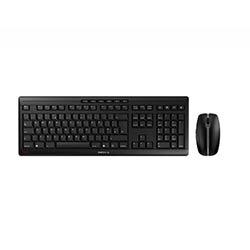 CHERRY Stream Desktop Recharge keyboard Mouse included RF Wireless QWERTY UK English Black on Productcaster.