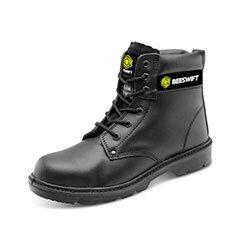 Beeswift Traders S3 6 inch Boot Black 13 on Productcaster.