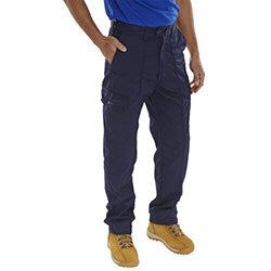 Beeswift Kneepad Combat Trouser Multi-Functional Waist 28in Leg 29in Navy on Productcaster.