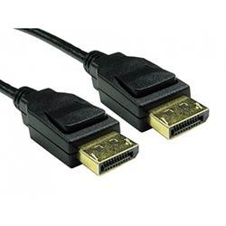 Cables Direct CDLDP8K-03MK DisplayPort cable 3 m Black on Productcaster.