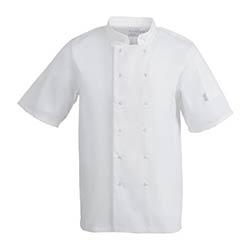 Whites Vegas Chef Jacket Short Sleeve White - Size 3XL on Productcaster.