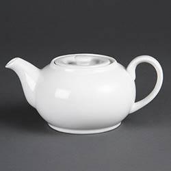 Olympia Whiteware Teapot - 852ml 28.8fl oz (Box 4) on Productcaster.