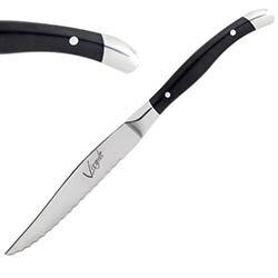 Amefa Virgule Steak Knife Black - 230mm 9' (Box 12) on Productcaster.