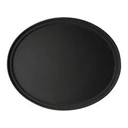 Cambro Tray Camtread Black Oval - 30x560x685mm 22x27" on Productcaster.