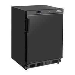 Nisbets Essentials Undercounter Freezer Black - 140Ltr on Productcaster.