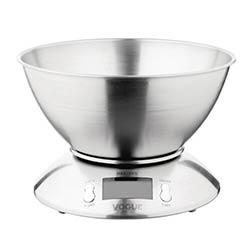 Vogue Digital Bowl Scale St/St - 5kg on Productcaster.