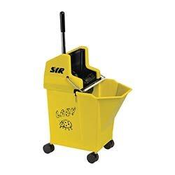 SYR NU Lady 2 Combine System Mop Wringer Bucket Yellow - 9Ltr on Productcaster.