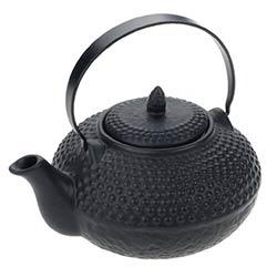 Oriental Hobnail Teapot Ceramic Black - 0.85Ltr 28oz on Productcaster.