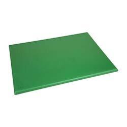 Hygiplas High Density Chopping Board Green - 24x18x1" on Productcaster.