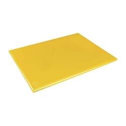 Hygiplas High Density Chopping Board Yellow - 24x18x1" on Productcaster.