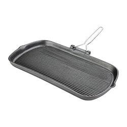 Vogue Grill Pan Cast Iron - 380x225x37mm 15x8 3/4x1 1/2" on Productcaster.