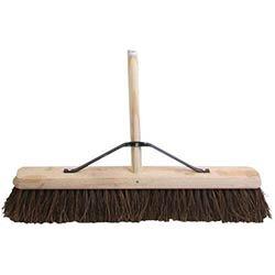 Faithfull Stiff Bassine Broom 600mm (24in) + Handle & Stay on Productcaster.