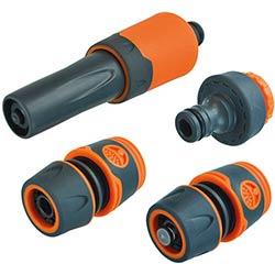 Faithfull Plastic Hose Fittings Starter Kit 1/2in on Productcaster.