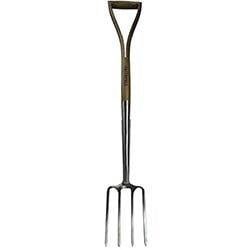 Faithfull Prestige Stainless Steel Digging Fork Ash Handle on Productcaster.