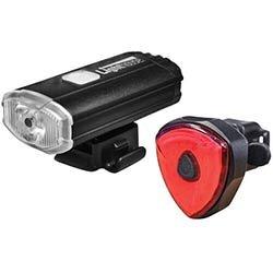 Lighthouse Elite Rechargeable LED Bike Light Set on Productcaster.