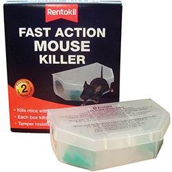 Rentokil Fast Action Mouse Killer (Twin Pack) on Productcaster.