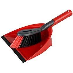 Vileda 141743 dustpan/dustpan set Black, Red Dust pan & brush set on Productcaster.