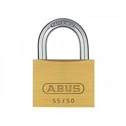 ABUS 55/50mm Brass Padlock Carded on Productcaster.