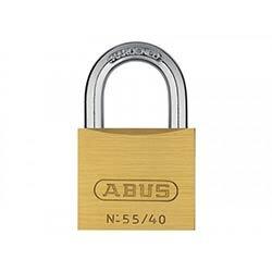 ABUS 55/40mm Brass Padlock Keyed Alike 5401 on Productcaster.